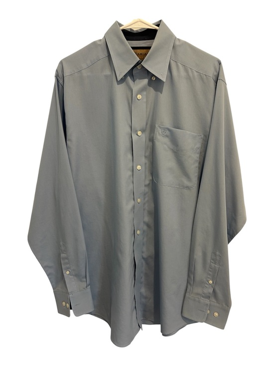 Ariat Other - Ariat Men's Blue Long-Sleeve Dress Shirt